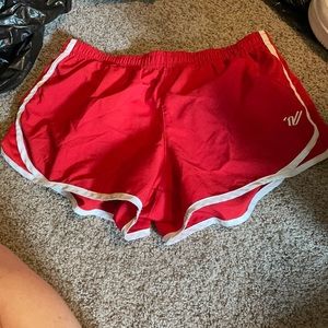 Varsity Red Shorts